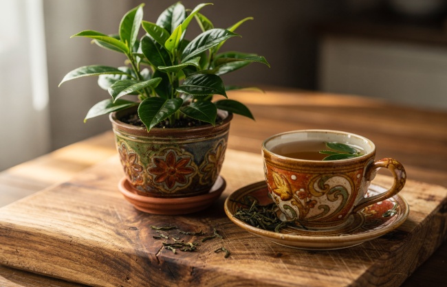 Roślina herbaciana - Camellia sinensis: wyhoduj własną herbatę w domu