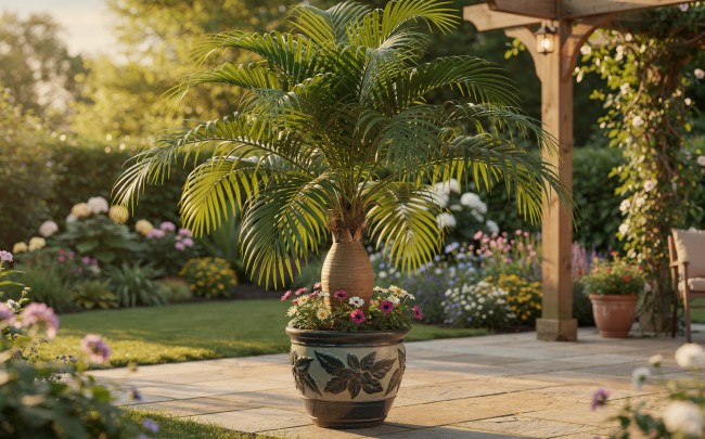 Mascarena verschaffeltii - Palma wrzecionowata: Madagaskarska piękność o wrzecionowatym pniu