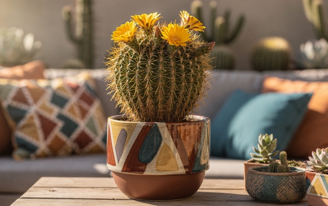 Echinocactus grusonii - Złota kula