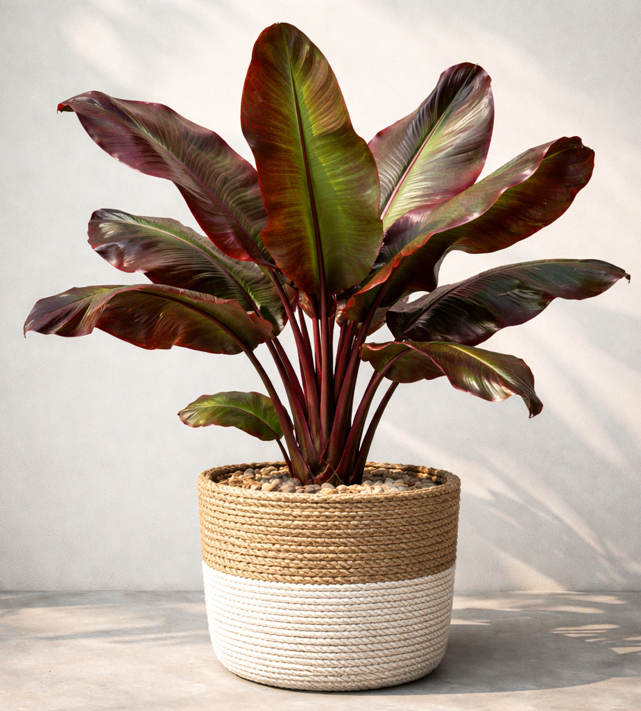 Ensete Maurelli – Červený banánovník