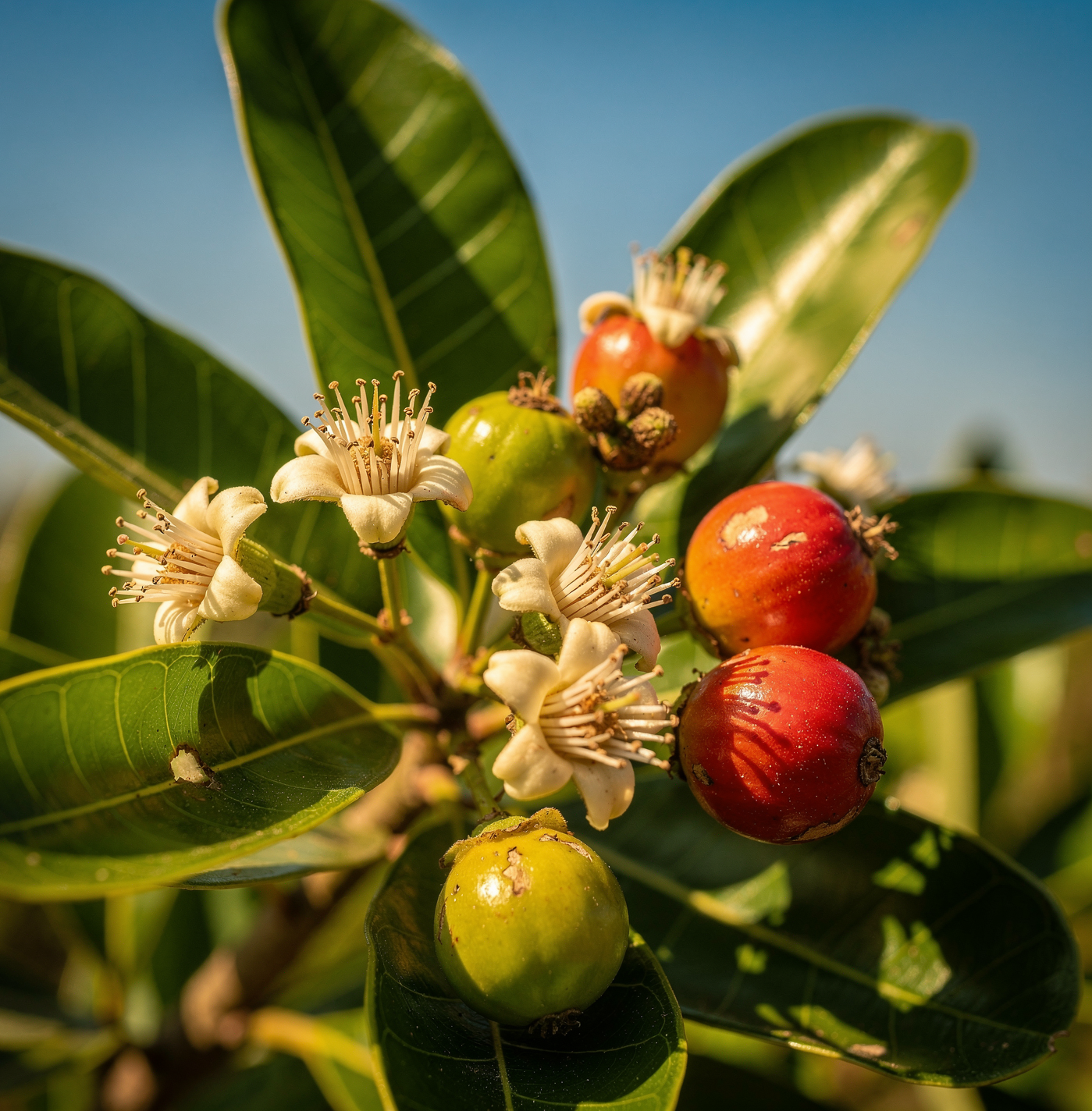 Psidium littorale – Psídium pobřežní - jahodová guava