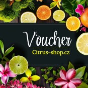 Dárkový poukaz na citrusy v hodnotě 3000 Kč