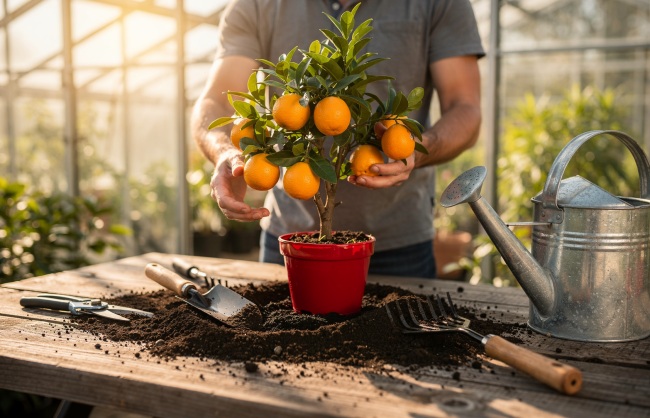 Podłoże i przesadzanie cytrusów - Jak to zrobić
